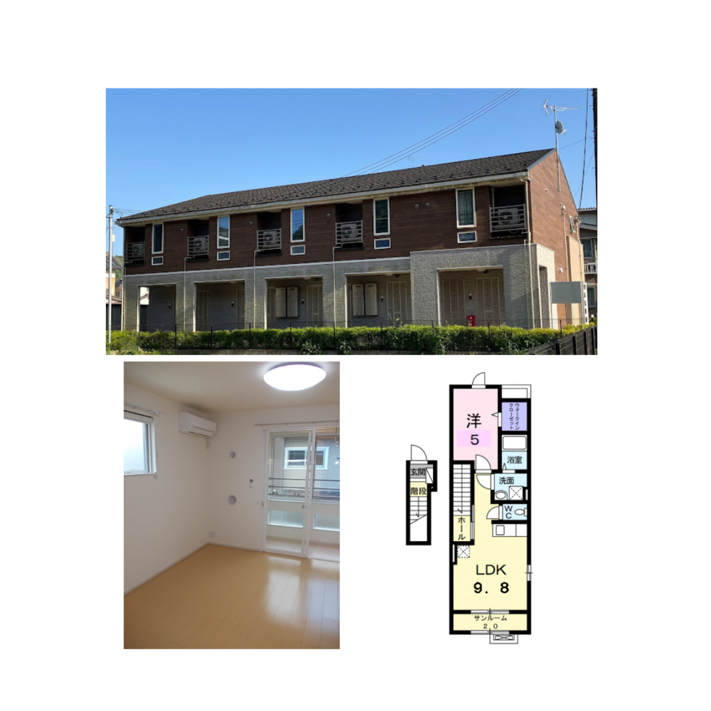 豊岡市梶原貸アパート🏠