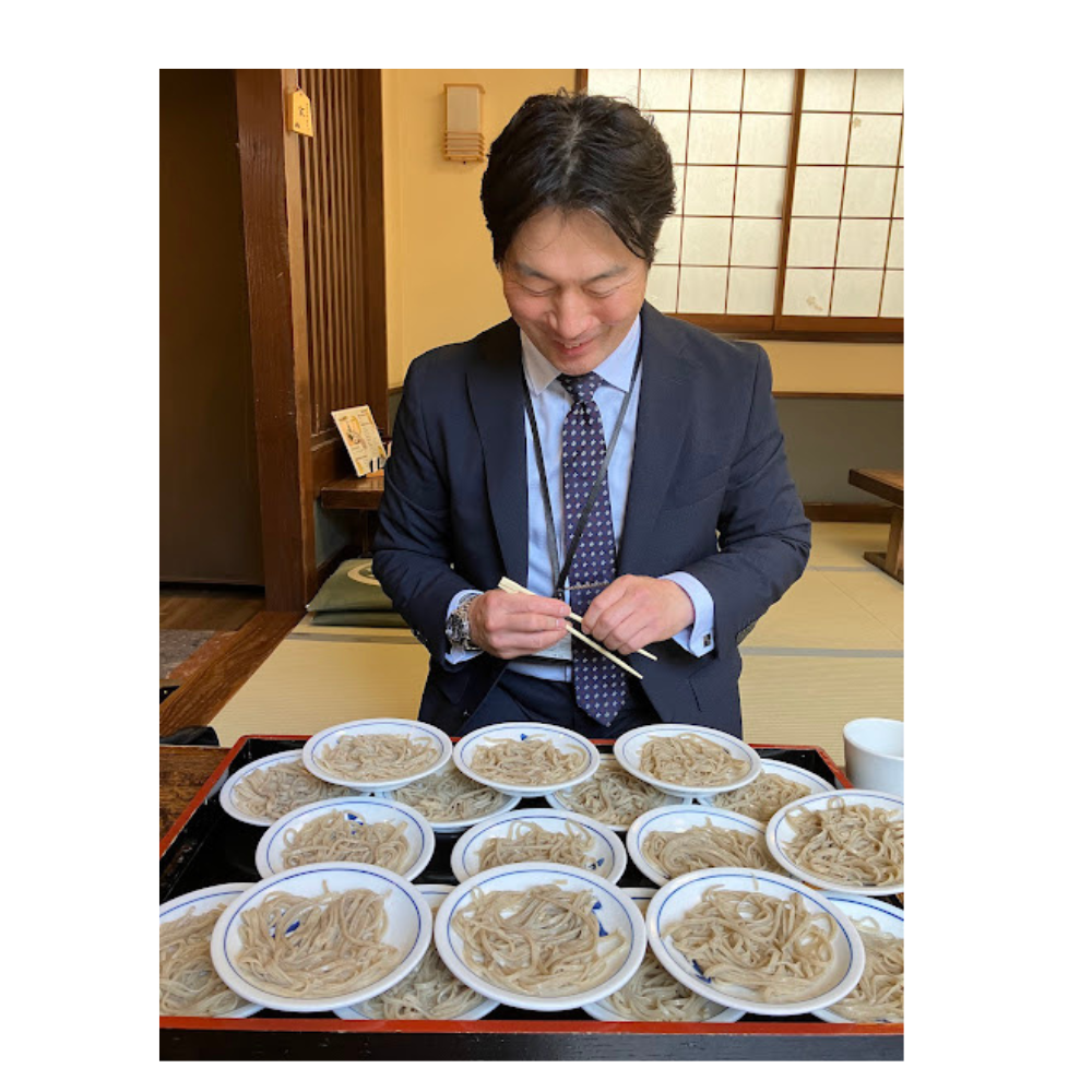 お昼にお蕎麦✨