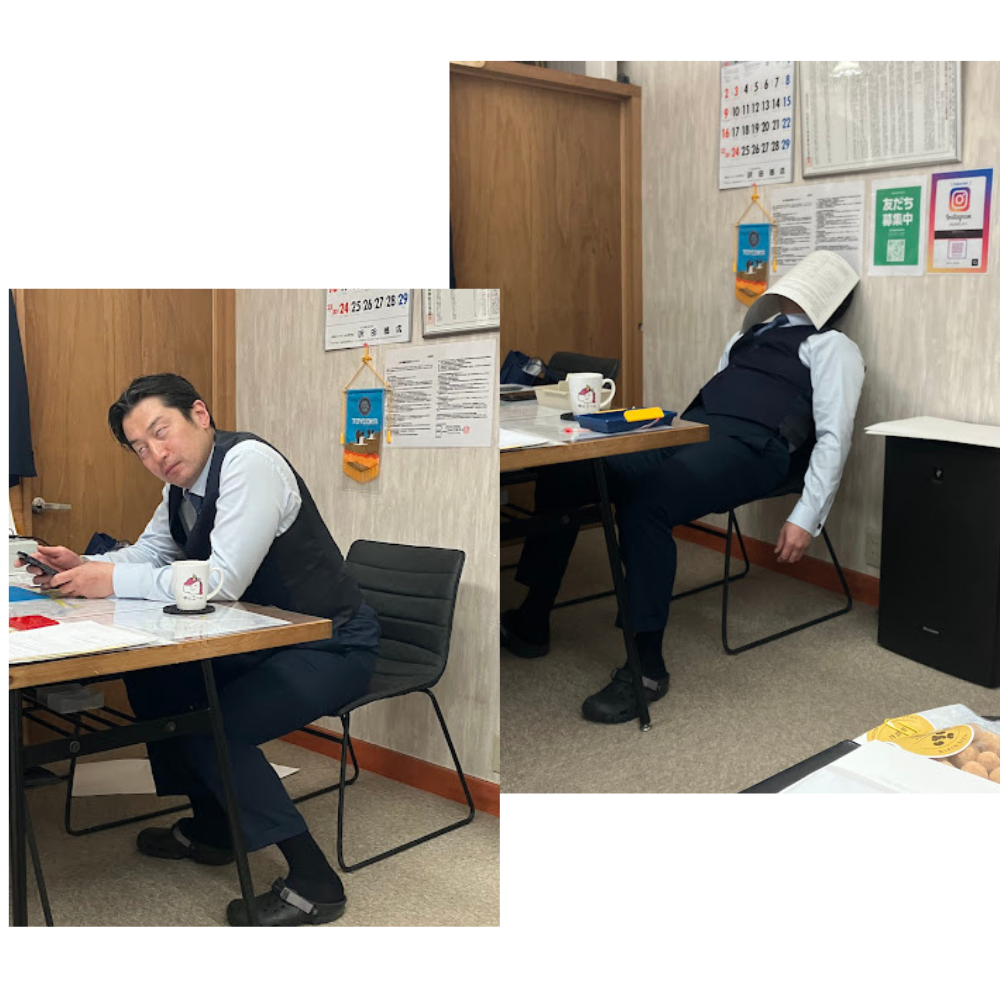 お疲れの社長ｗｗ