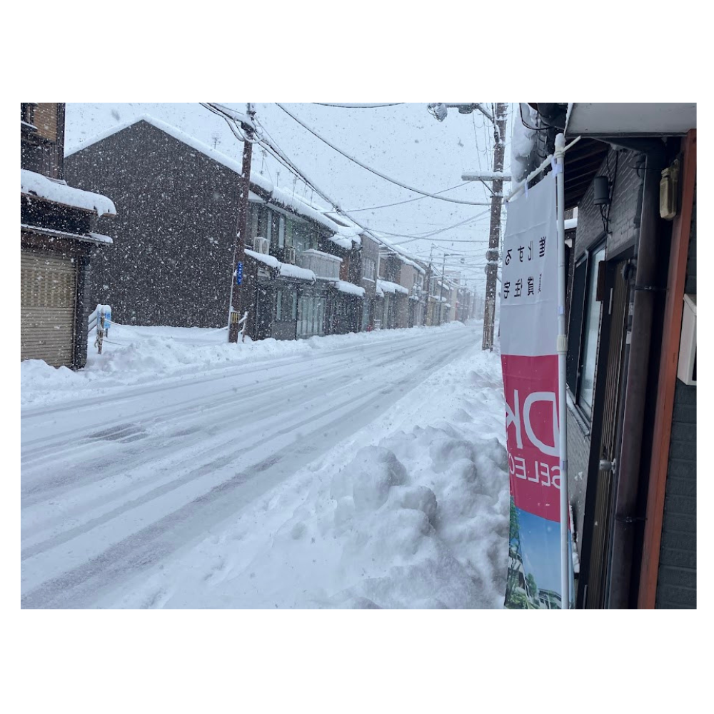 よーけ降りました⛄