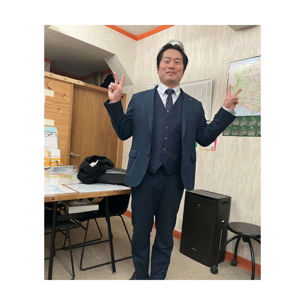 出張に行っていた社長🚙